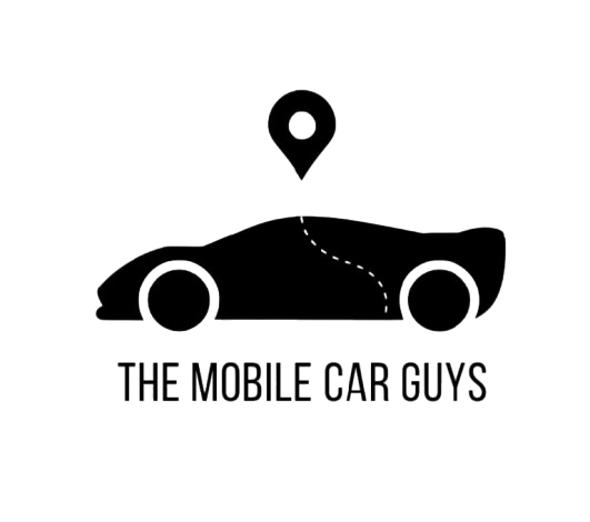 The Mobile Car Guys black logo — auto repair service Northern Virginia