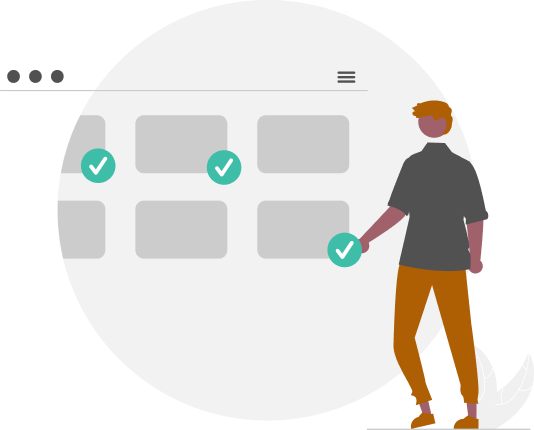 Illustration of service checklist