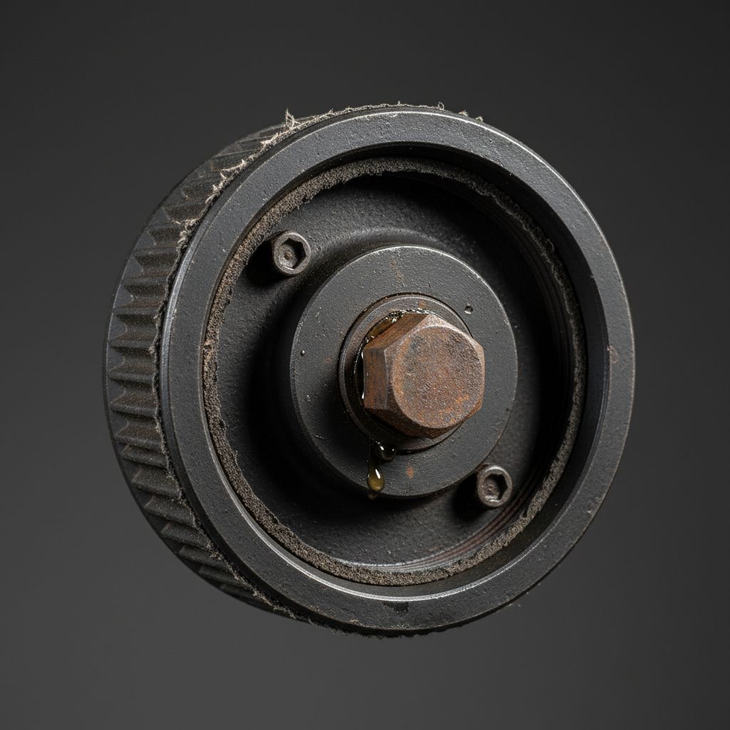 Engine maintenance — mechanic working on vehicle engine components