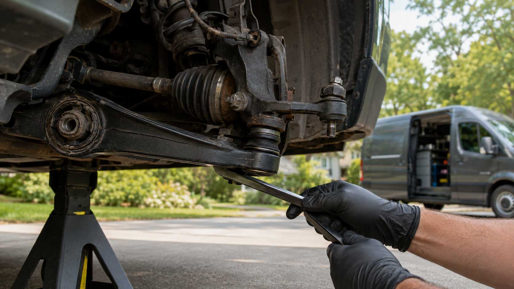 Clunking Noise Over Bumps_ Ball Joints, Tie Rods, or Control Arms