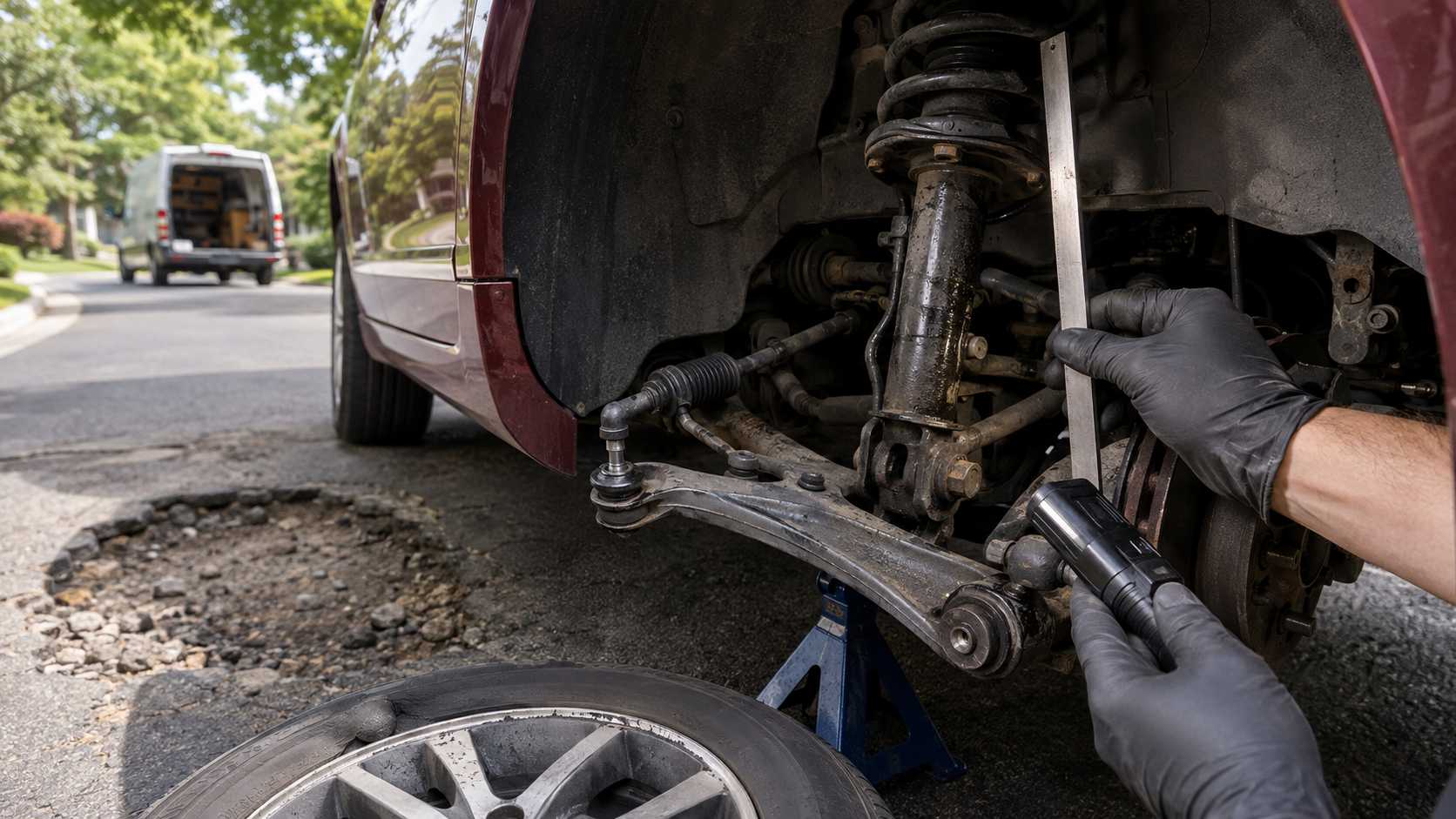 Pothole Suspension Damage: Signs Northern Virginia Drivers Should Check